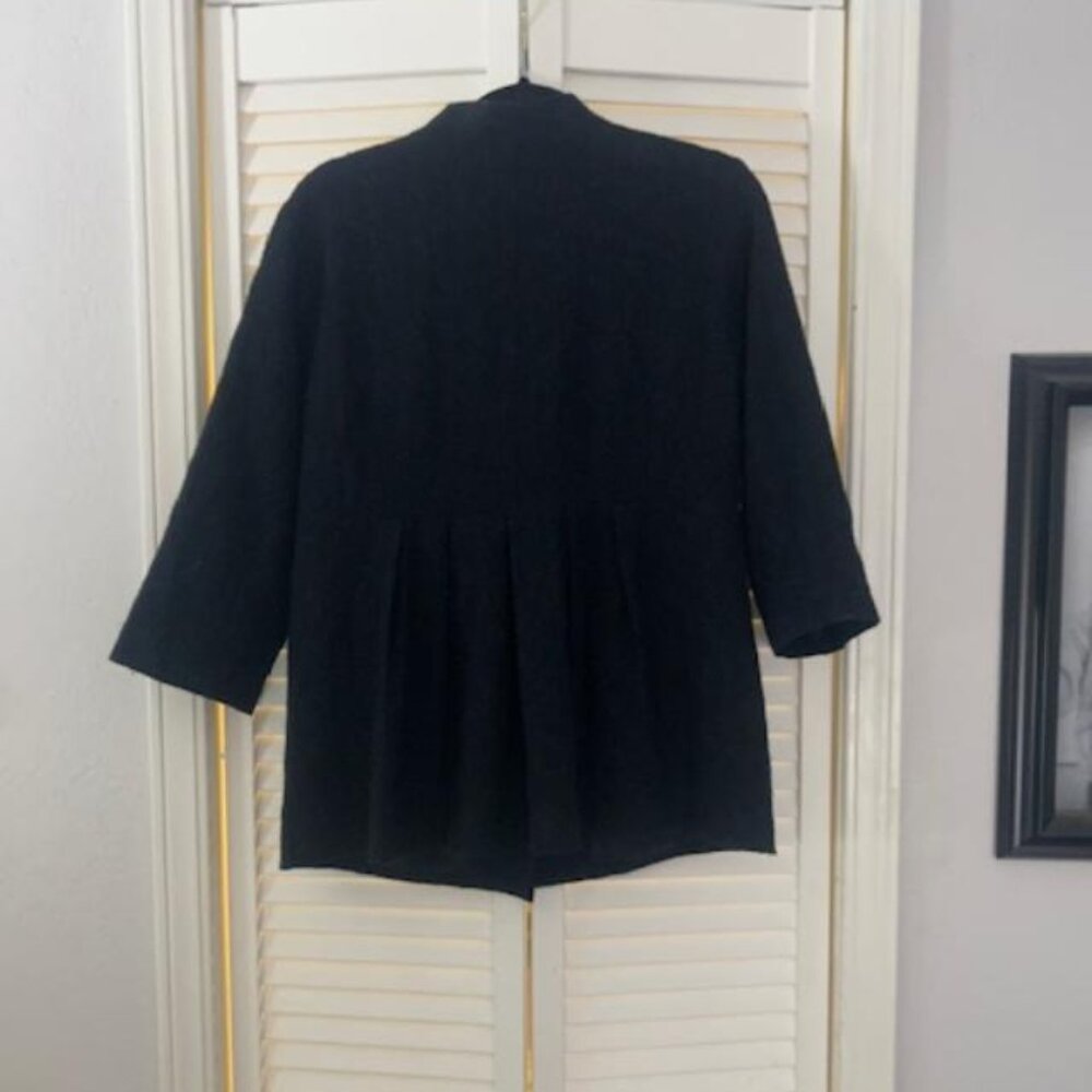 Eileen Fisher Navy Coat